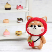 Load image into Gallery viewer, Wool Felting Kit Diy Handmade Cute Animals Doll Tool Set Craft Felting Material Bag