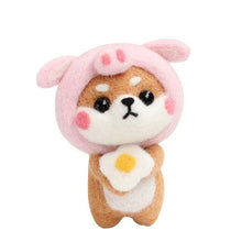 Load image into Gallery viewer, Wool Felting Kit Diy Handmade Cute Animals Doll Tool Set Craft Felting Material Bag