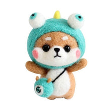 Load image into Gallery viewer, Wool Felting Kit Diy Handmade Cute Animals Doll Tool Set Craft Felting Material Bag