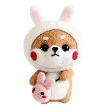 Load image into Gallery viewer, Felting Poked HamsterFree Shipping Wool Felt Handmade DIY Animals Material Bag Felt for Needle Craft