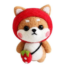 Load image into Gallery viewer, Felting Poked HamsterFree Shipping Wool Felt Handmade DIY Animals Material Bag Felt for Needle Craft